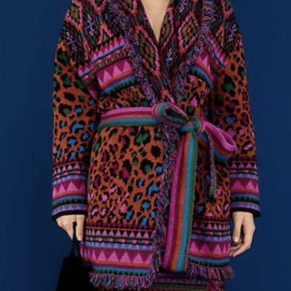FARM Rio Multicolor Patterned Cardigan - Picture 2 of 7